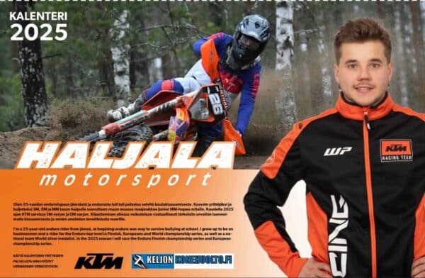 Osta upea Hermanni Haljala Motorsport seinäkalenteri 2025!